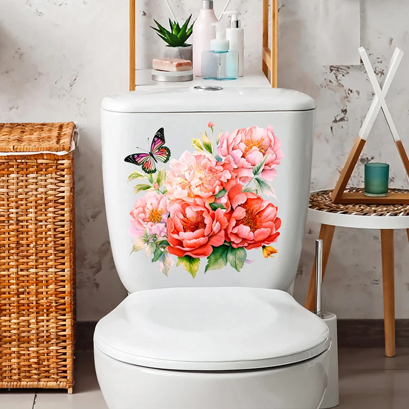 Bathroom Toilet Butterfly Flower Stickers Minimalist Flower Pattern Self-adhesive Paintings For Bathroom Living Decorations
Bathroom Toilet Butterfly Flower Stickers Minimalist Flower Pattern Self-adhesive Paintings For Bathroom Living Decorations