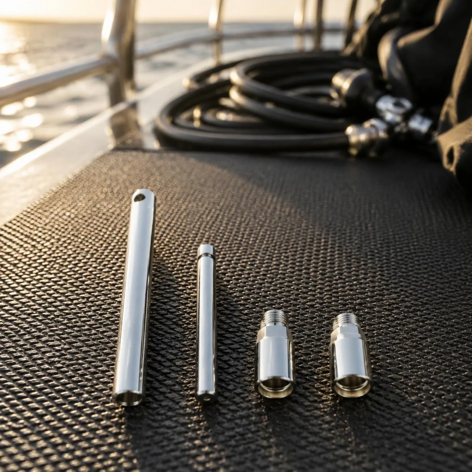 Dive Hose Sleeve Tool Chrome Plated Diving Hose Installation Tool for Divers
Dive Hose Sleeve Tool Chrome Plated Diving Hose Installation Tool for Divers