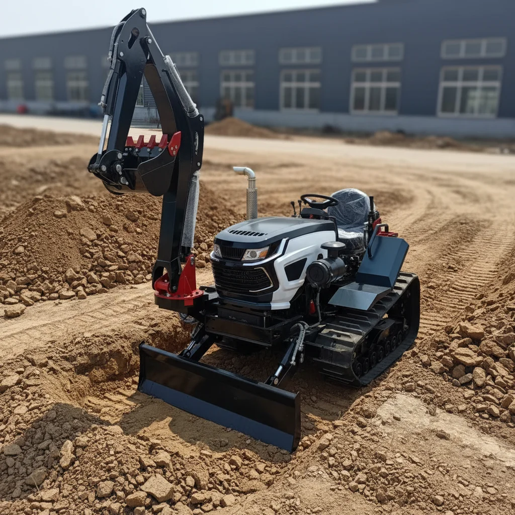 Customize Crawler Tractor With Rotary Tiller For Agricultural Farming
Customize Crawler Tractor With Rotary Tiller For Agricultural Farming