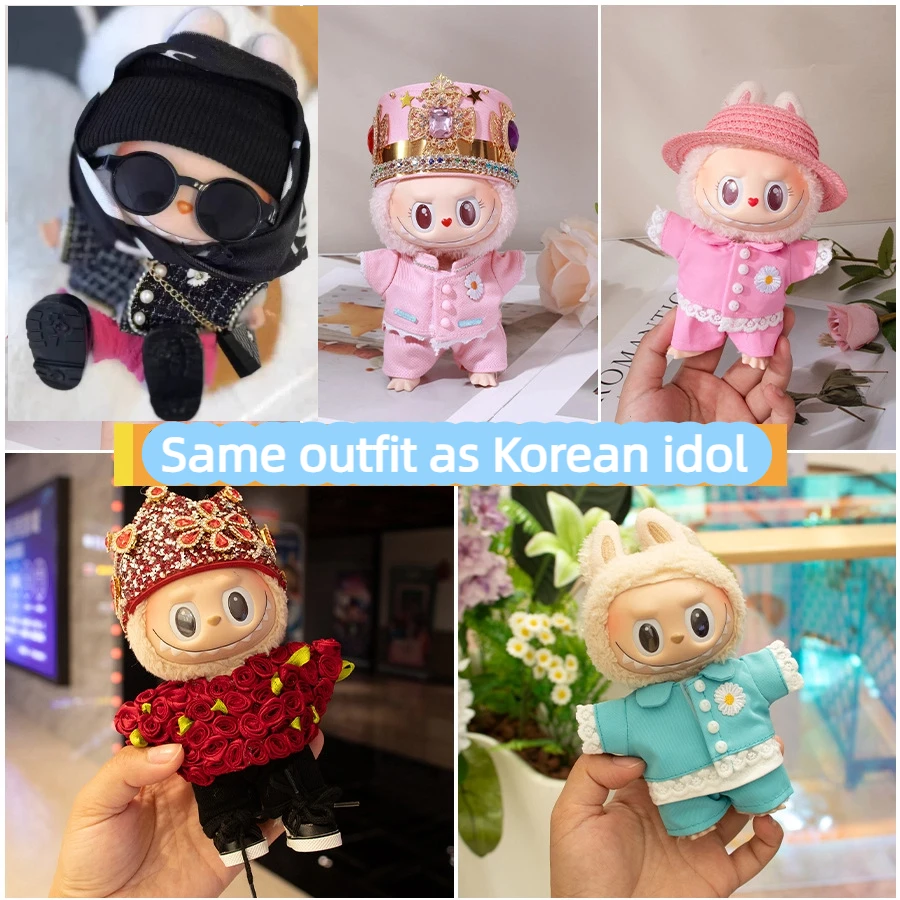 Милая детская одежда 2025 GD для бубу, костюм Bubu G-Dragon 17 см, виниловые куклы 123, поколения, можно изменить, красивая ткань для куклы
Милая детская одежда 2025 GD для бубу, костюм Bubu G-Dragon 17 см, виниловые куклы 123, поколения, можно изменить, красивая ткань для куклы