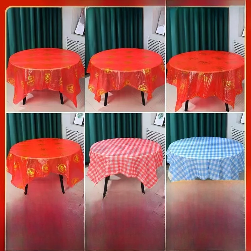 Thickened Plastic Tablecloth round Rectangle Printed Flower Pattern Banquet Dining Table Home Use Disposable Tablecloth
Thickened Plastic Tablecloth round Rectangle Printed Flower Pattern Banquet Dining Table Home Use Disposable Tablecloth