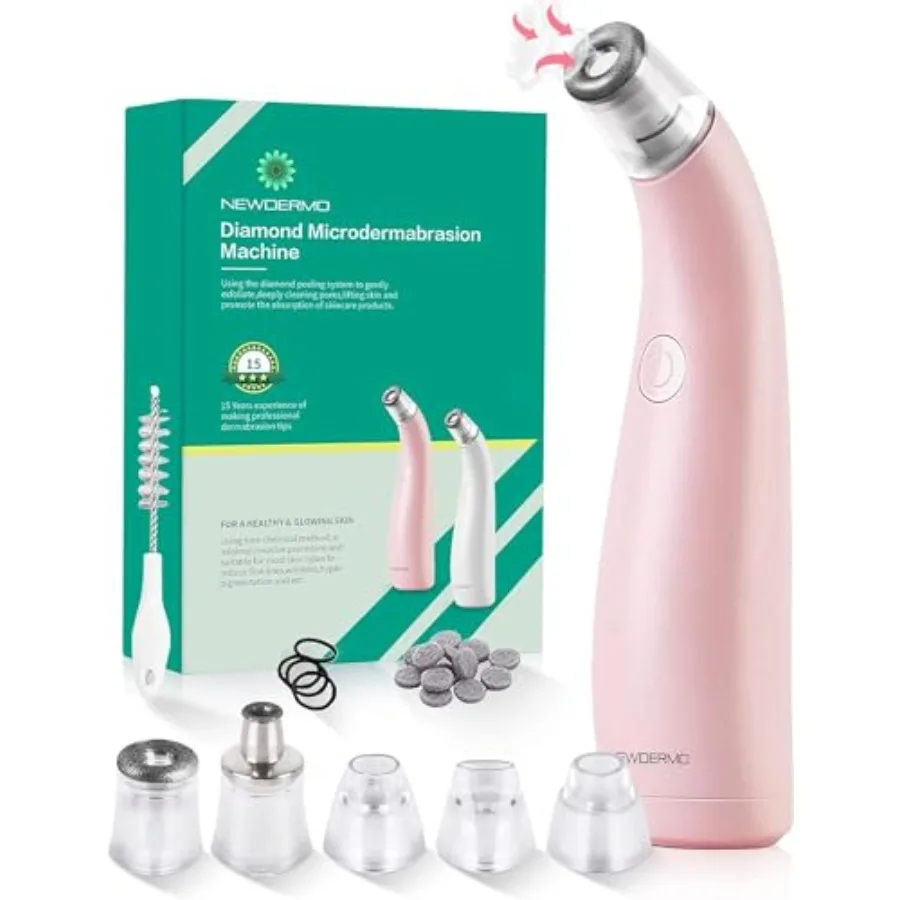 2-in-1 Microdermabrasion Machine for Facial Diamond Microdermabrasion Device USB Rechargeable Advanced Home Facial Treatment Ma
2-in-1 Microdermabrasion Machine for Facial Diamond Microdermabrasion Device USB Rechargeable Advanced Home Facial Treatment Ma