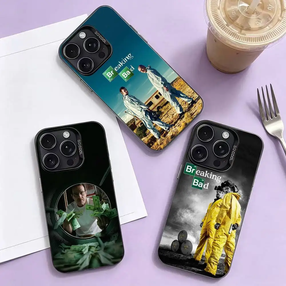 H-Heisenberg B-Breaking Bad Phone Case For iPhone 17,16,15,14,13,12,11 Plus,Pro Max,XS,Colorful Silver Phone case Funda Cover
H-Heisenberg B-Breaking Bad Phone Case For iPhone 17,16,15,14,13,12,11 Plus,Pro Max,XS,Colorful Silver Phone case Funda Cover