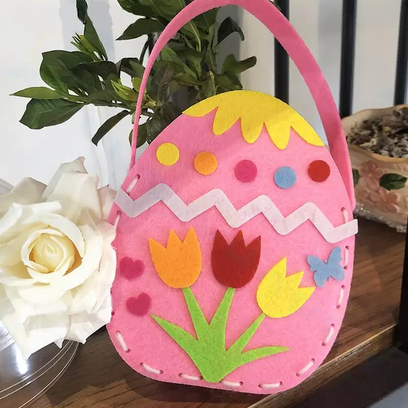 DIY Easter egg Candy Bag Cute non-woven Bag Kids Birthday Party Decor Easter Gift Packing Pouch
DIY Easter egg Candy Bag Cute non-woven Bag Kids Birthday Party Decor Easter Gift Packing Pouch