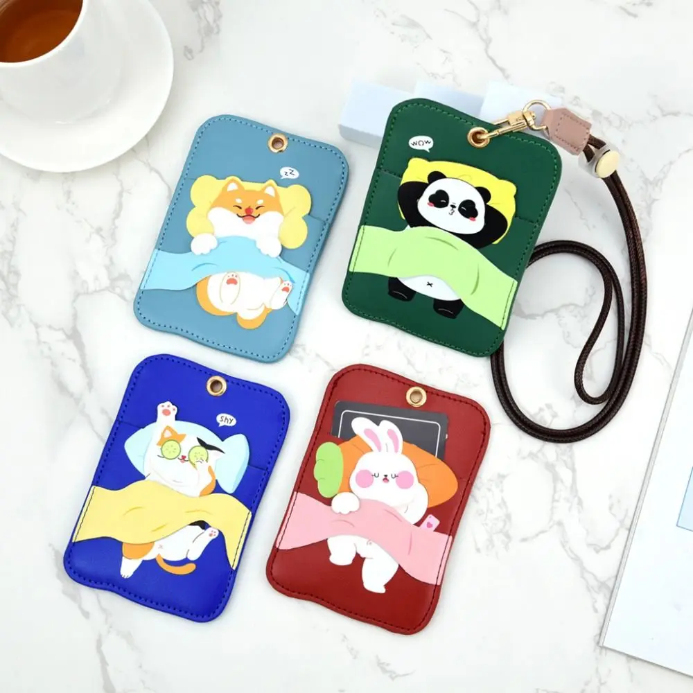 Long Lanyard Sleeping Animal Card Holder Rabbit Fashionable Office Badge Reel Clip Creative Cat Photocard Holder Doctor
Long Lanyard Sleeping Animal Card Holder Rabbit Fashionable Office Badge Reel Clip Creative Cat Photocard Holder Doctor
