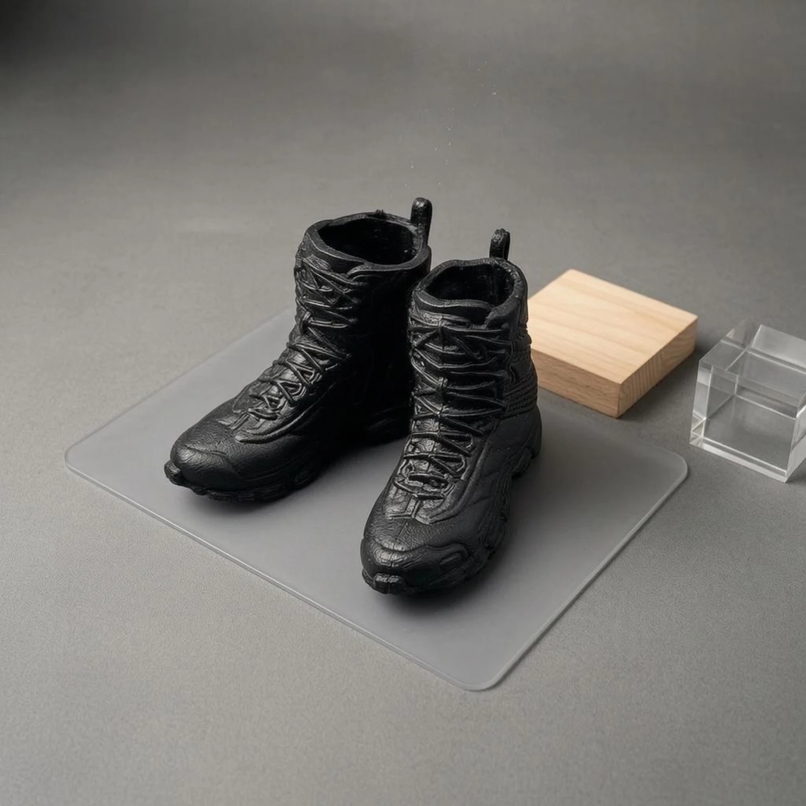 Mini Combat Boots Miniature Lace-up Combat Boots Figure Shoes Molded Footwear Lightweight
Mini Combat Boots Miniature Lace-up Combat Boots Figure Shoes Molded Footwear Lightweight