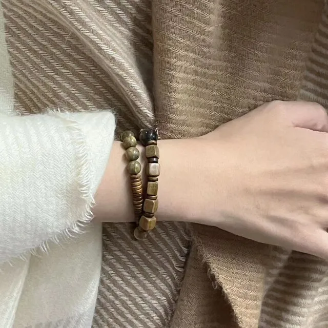 Green Sandalwood Beaded Bracelet 2026 Unisex Chinese Style Vintage Diy Handmade Stackable Wrist Jewelry For Daily Wear Party Gif
Green Sandalwood Beaded Bracelet 2026 Unisex Chinese Style Vintage Diy Handmade Stackable Wrist Jewelry For Daily Wear Party Gif