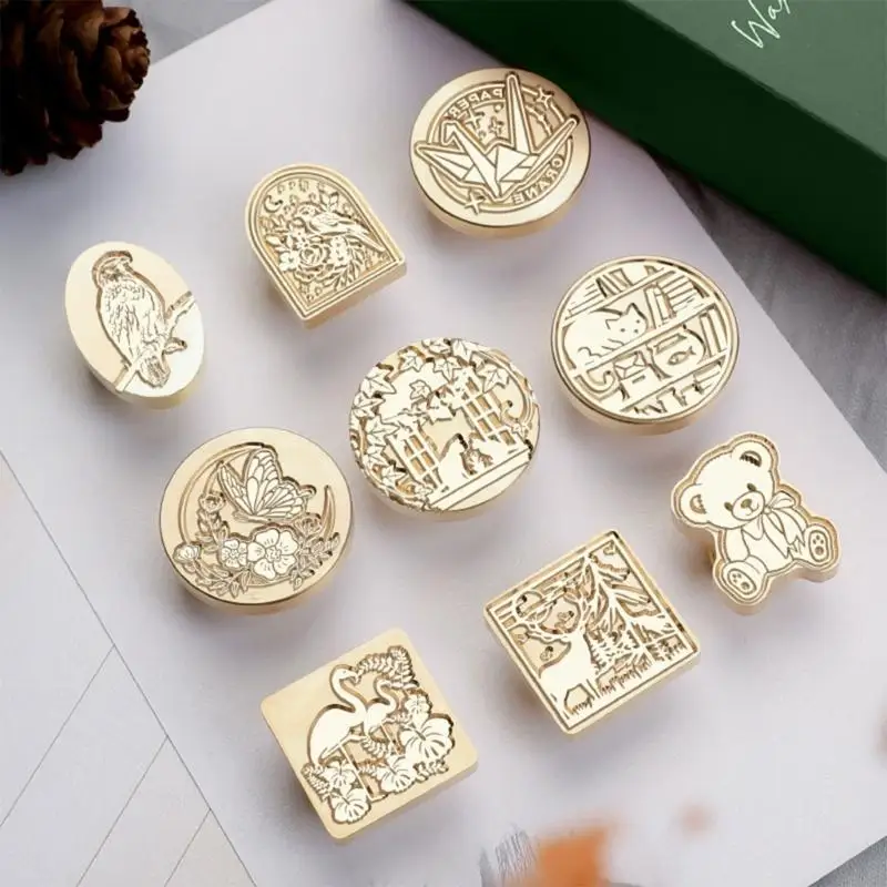 Cats Wax Seal Stamp for Card Decorations Animal Series Sealing Waxed Stamp
Cats Wax Seal Stamp for Card Decorations Animal Series Sealing Waxed Stamp