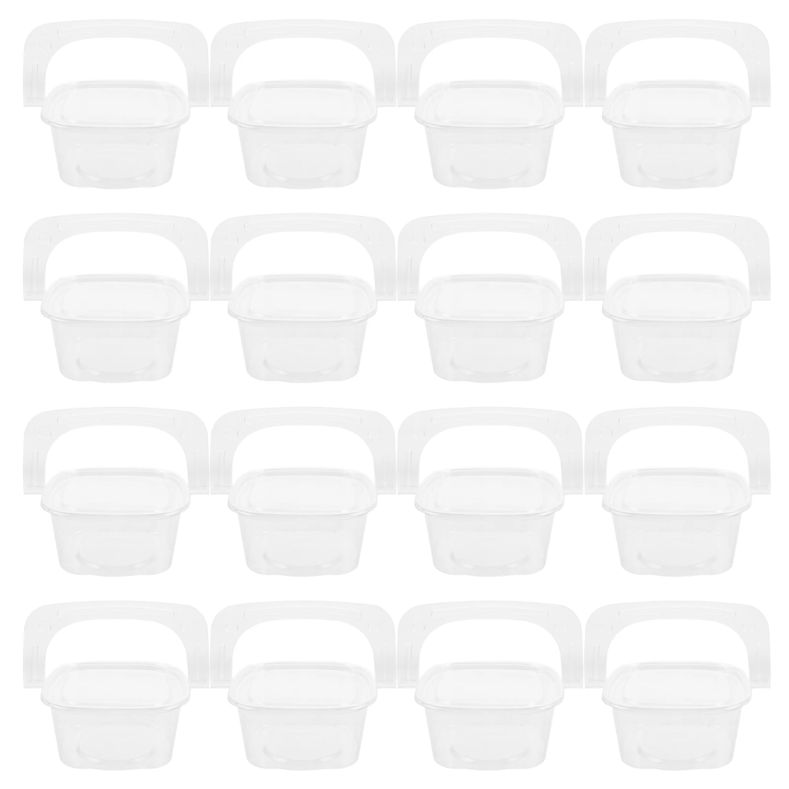 50pcs Transparent Food Storage Containers Clear Dessert Snack Boxes Handle Portable Fruit Packaging Outdoor Picnic Camping Treat
50pcs Transparent Food Storage Containers Clear Dessert Snack Boxes Handle Portable Fruit Packaging Outdoor Picnic Camping Treat