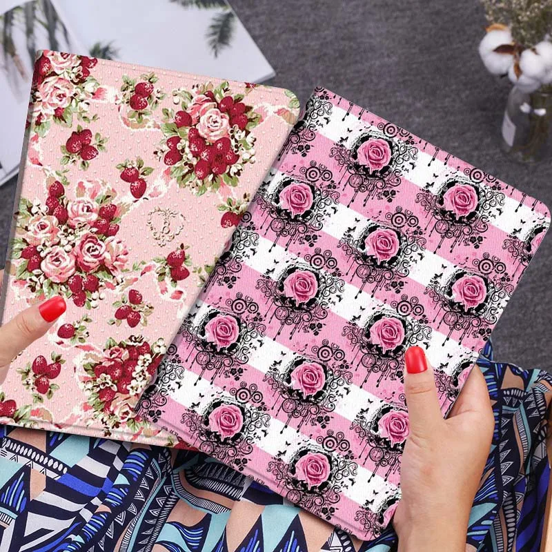 Pink Rose Stripe Pattern Tablet Case For Huawei Honor MatePad MediaPad Air 5 6 7 11 V6 V7 V8 V9 X9 X8 T10 T10s C5e T5 Gift
Pink Rose Stripe Pattern Tablet Case For Huawei Honor MatePad MediaPad Air 5 6 7 11 V6 V7 V8 V9 X9 X8 T10 T10s C5e T5 Gift