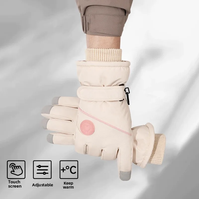 Winter Skiing Gloves 2025 New Fashion Fleece Lined Thick Warm Cold Resistant Touchscreen Electric Bike Riding Gloves
Winter Skiing Gloves 2025 New Fashion Fleece Lined Thick Warm Cold Resistant Touchscreen Electric Bike Riding Gloves