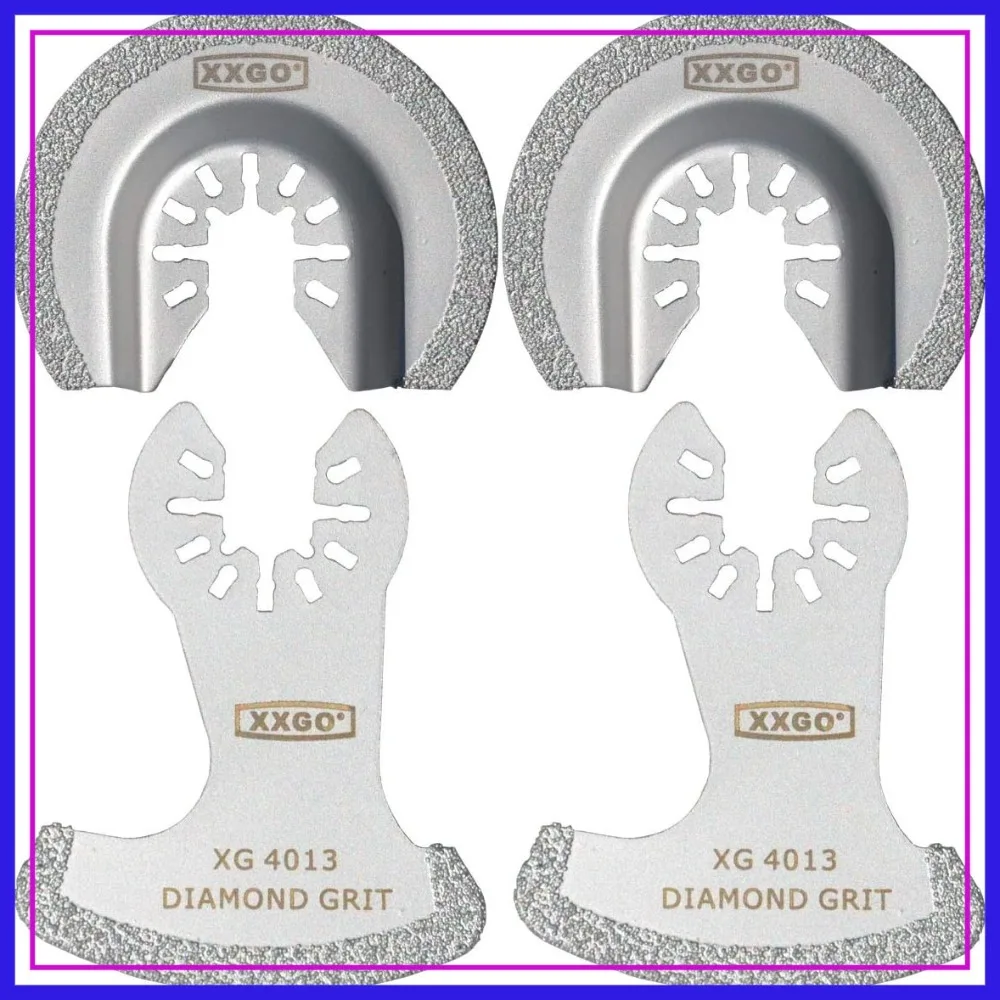 4 Pcs Oscillating Multi Tool Diamond Grout Removal Blades XG4002D for Tile Clean Up
4 Pcs Oscillating Multi Tool Diamond Grout Removal Blades XG4002D for Tile Clean Up