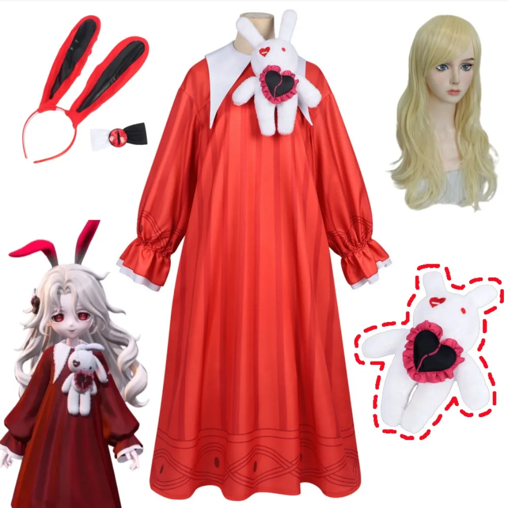 Game Eggy Party Transfer Student Dorothy Cute Red Dress Cosplay Costume with Accessories Women Comic Con Halloween Party Outfit
Game Eggy Party Transfer Student Dorothy Cute Red Dress Cosplay Costume with Accessories Women Comic Con Halloween Party Outfit