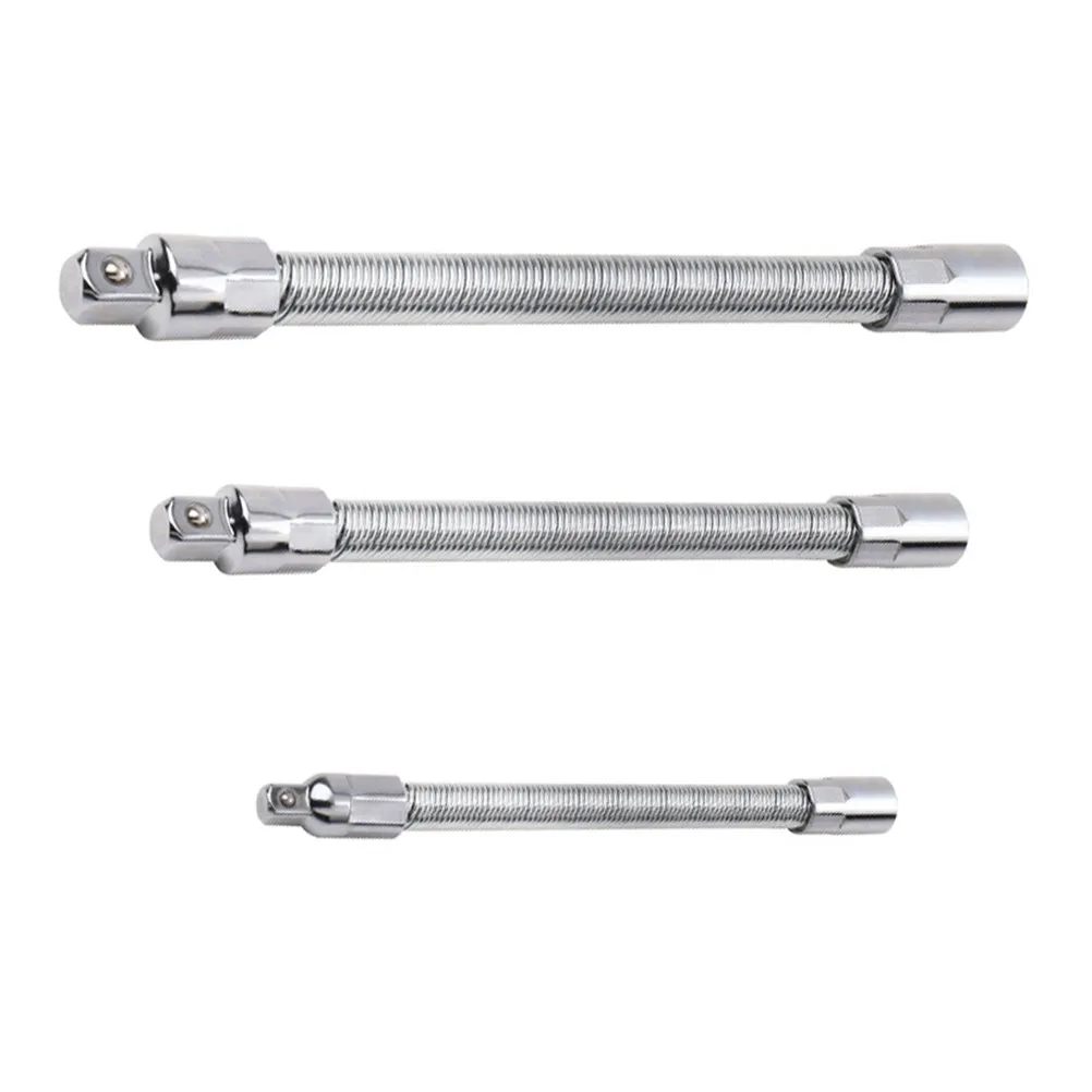 Набор из 3 гибких универсальных удлинителей для бит с трещоткой, из пружинной стали, для ремонта электроники, для наборов торцевых ключей
Набор из 3 гибких универсальных удлинителей для бит с трещоткой, из пружинной стали, для ремонта электроники, для наборов торцевых ключей