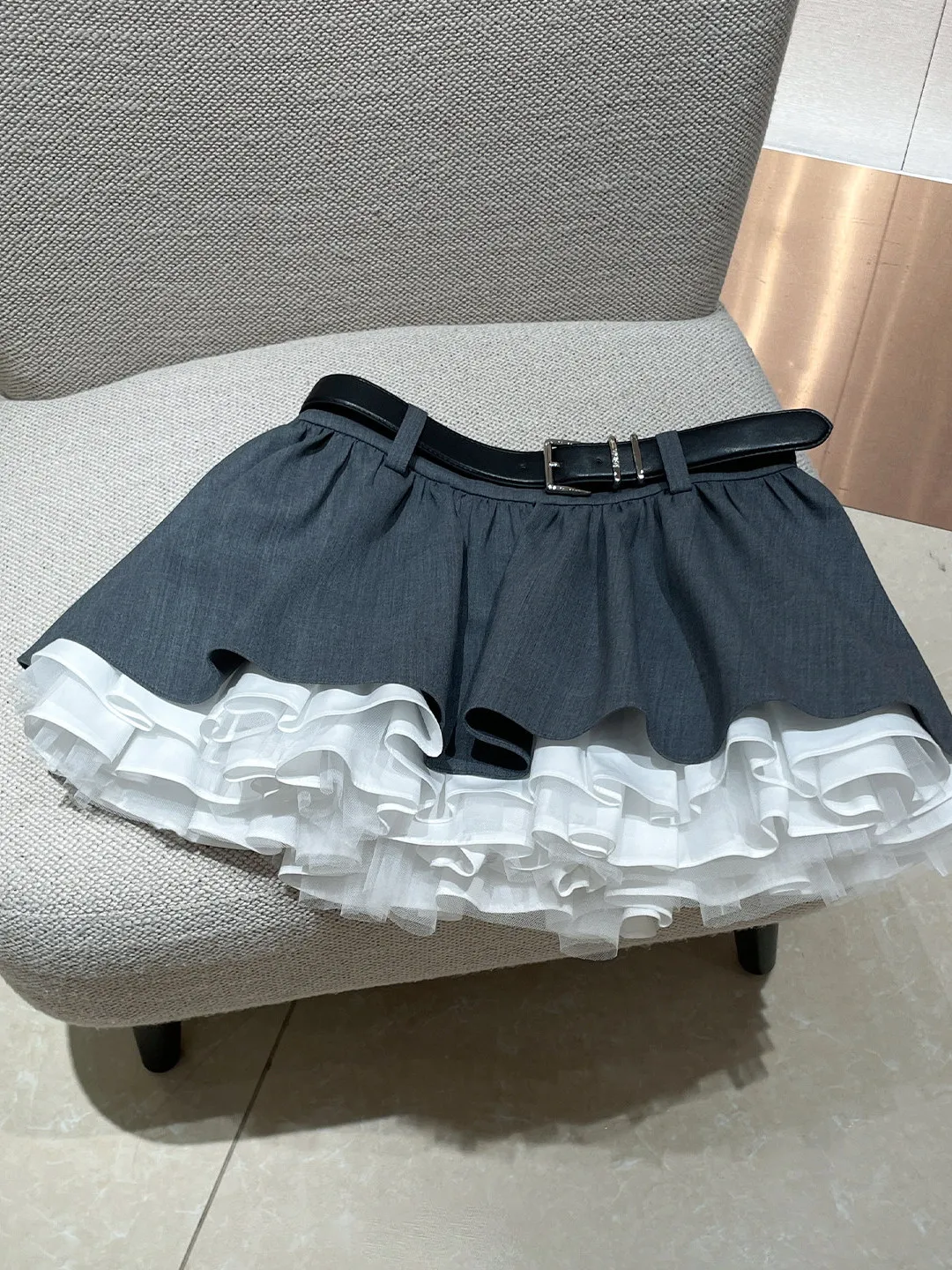 Gray Puffy Half Skirt Pants Women's Spring Summer New Small Design Sense plus Size Versatile Slimming Short Skirts
Gray Puffy Half Skirt Pants Women's Spring Summer New Small Design Sense plus Size Versatile Slimming Short Skirts