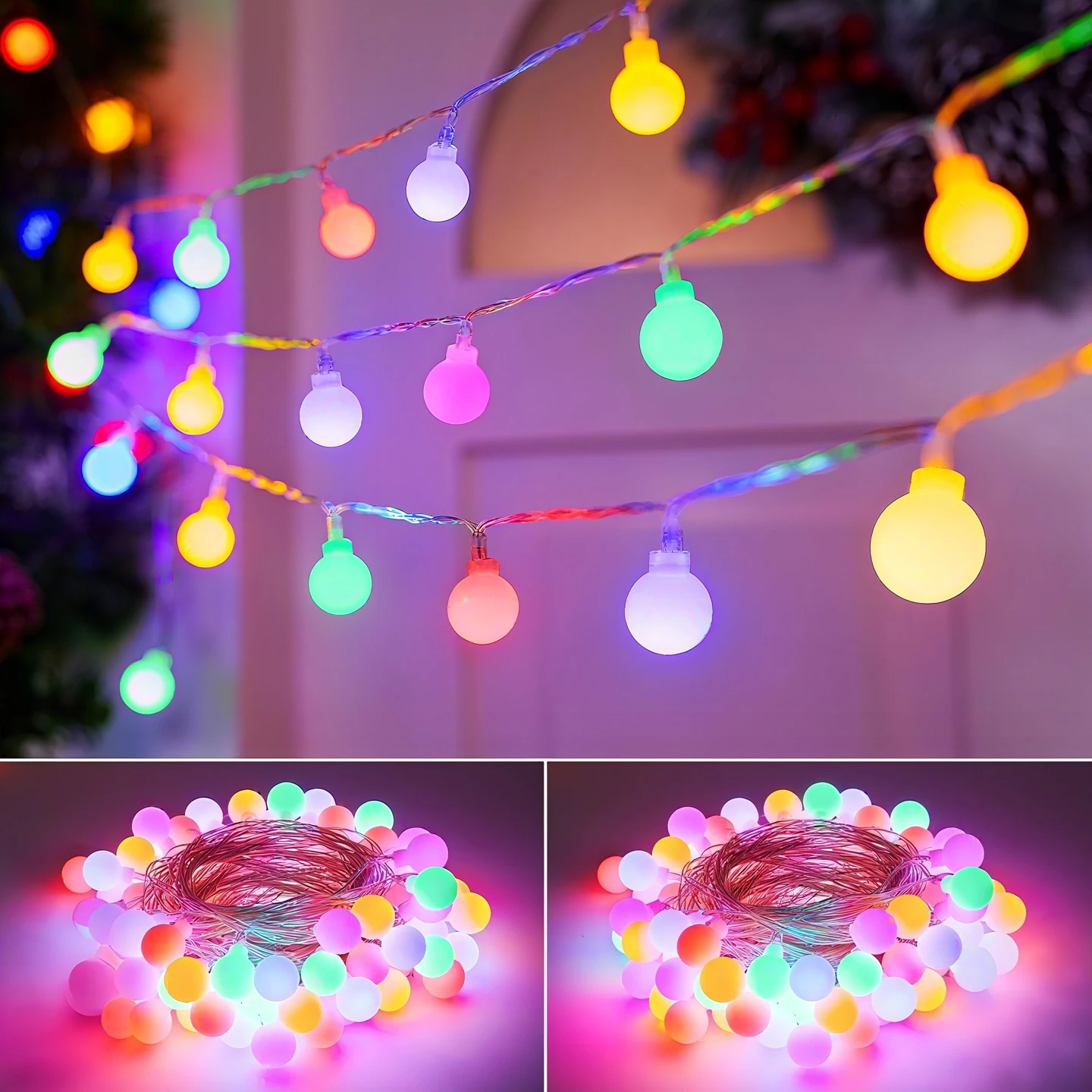 12 м маленькие шариковые гирлянды, глобусные гирлянды с USB/батарейным питанием для сада, Рождества, спальни, свадьбы, кемпинга, палатки, декор
12 м маленькие шариковые гирлянды, глобусные гирлянды с USB/батарейным питанием для сада, Рождества, спальни, свадьбы, кемпинга, палатки, декор