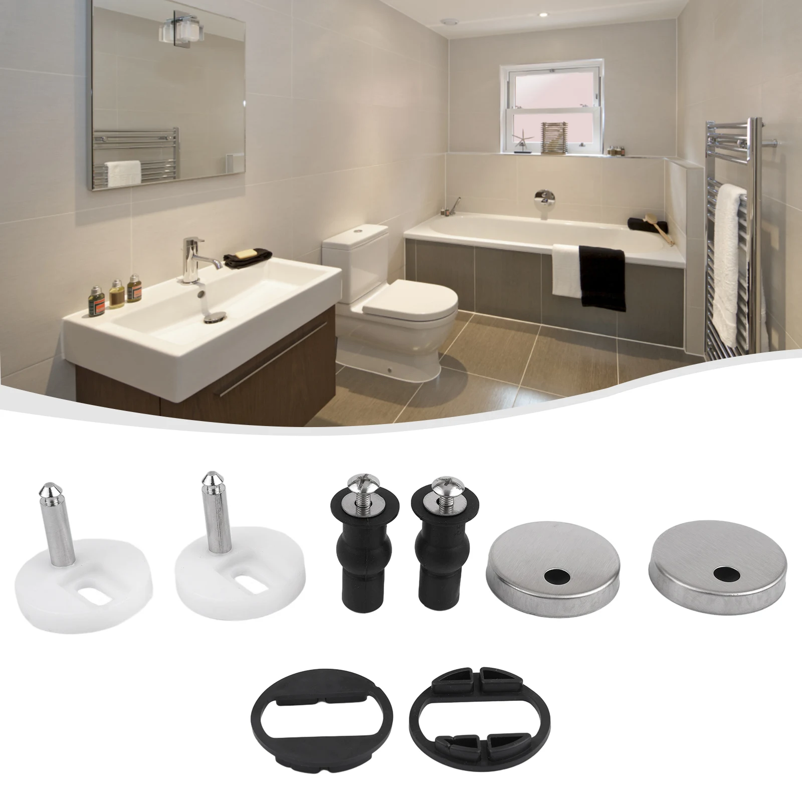 Home Room Hinges Bathroom Widgets EASY TO USE ONCE AND FOR ALL Plastic Reliable High Quality Material Practical
Home Room Hinges Bathroom Widgets EASY TO USE ONCE AND FOR ALL Plastic Reliable High Quality Material Practical