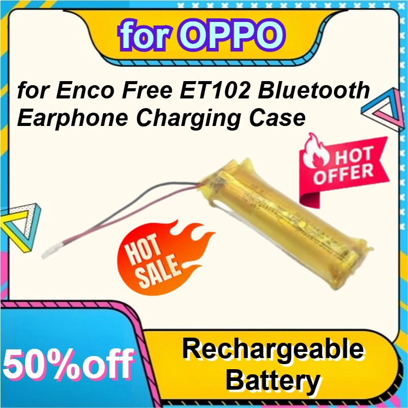 Battery for OPPO Enco Free ET102 Bluetooth Earphone Charging Case Battery
Battery for OPPO Enco Free ET102 Bluetooth Earphone Charging Case Battery