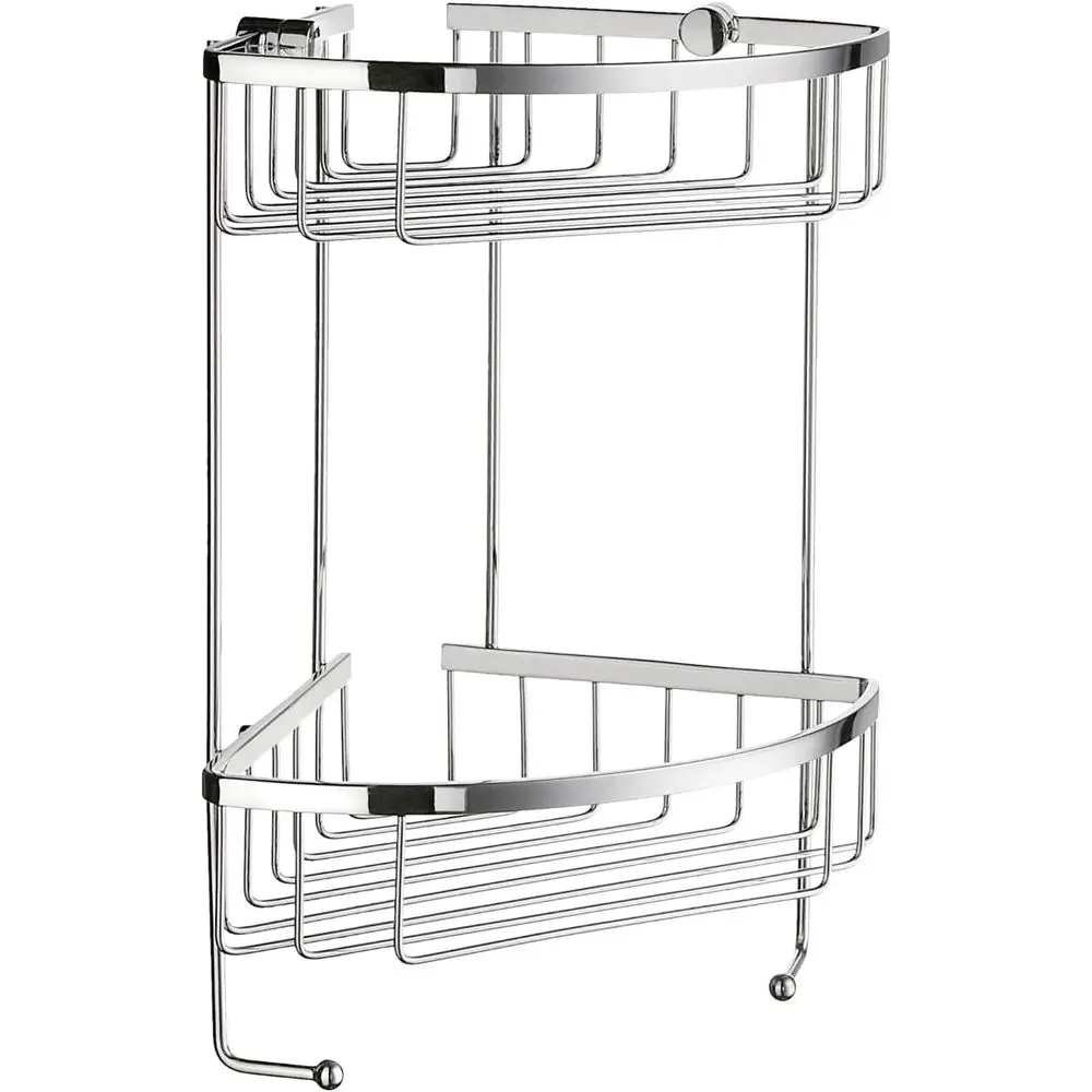 Polished Chrome DK2031 Soap Basket 2 Level, 19.5 x 19.5 x 34.2 cm
Polished Chrome DK2031 Soap Basket 2 Level, 19.5 x 19.5 x 34.2 cm