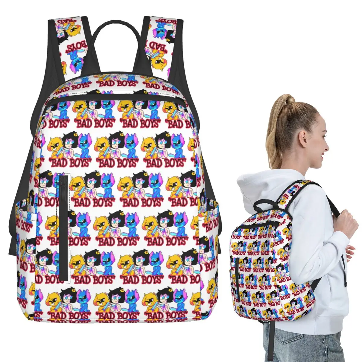 BAD BOYS COMPASS Backpack Student BookBag Children School Bag Computer Shoulder Bags Men Women
BAD BOYS COMPASS Backpack Student BookBag Children School Bag Computer Shoulder Bags Men Women