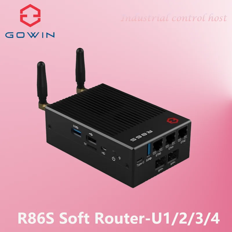GW R86S U1 U2 U3 U4 T1 T2 T3 T4 Intel Mini PC Host Multi Port 2.5G 10G N6005 N5105 Мягкий маршрутизатор Маршрутизация
GW R86S U1 U2 U3 U4 T1 T2 T3 T4 Intel Mini PC Host Multi Port 2.5G 10G N6005 N5105 Мягкий маршрутизатор Маршрутизация