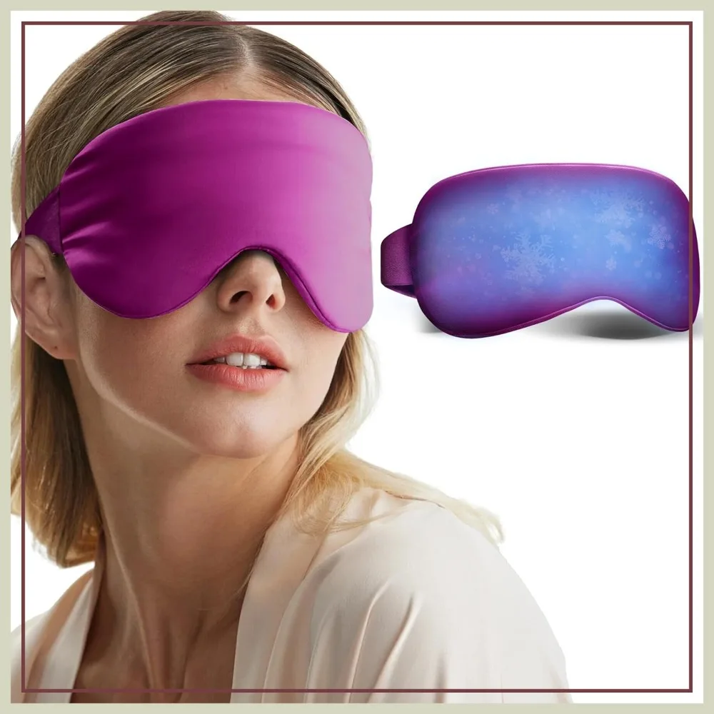 Cooling Eye Mask for Puffy Eyes, Migraine Headache Relief, After Surgery Cold Compress, Reusable Gel Ice Pack, Weighted Sleep Mask
Cooling Eye Mask for Puffy Eyes, Migraine Headache Relief, After Surgery Cold Compress, Reusable Gel Ice Pack, Weighted Sleep Mask