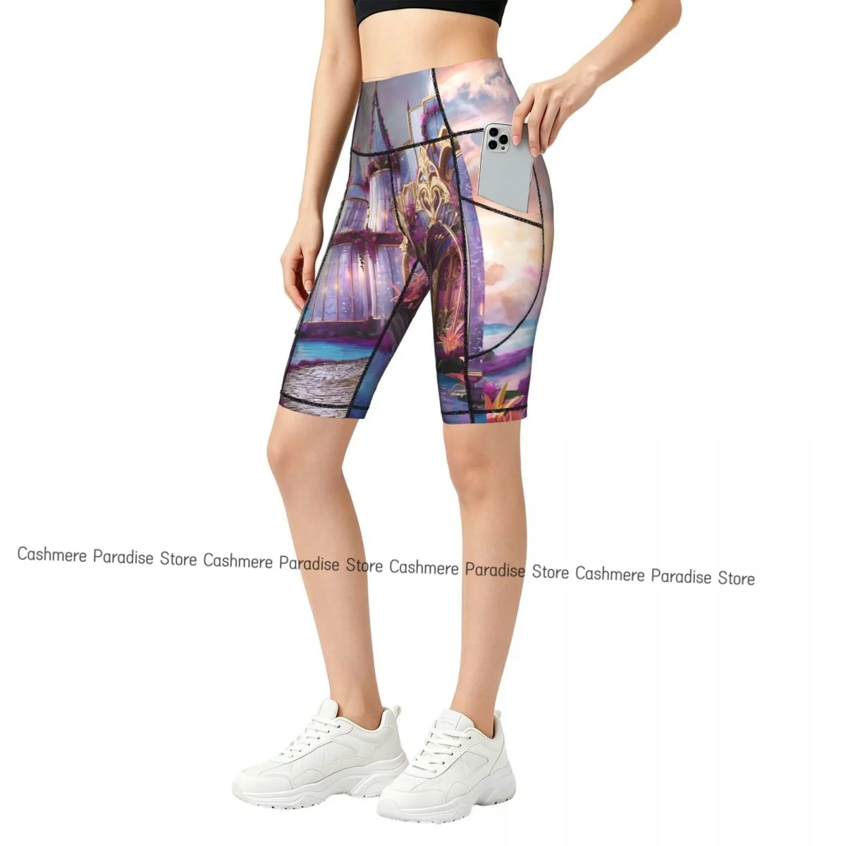 Women Pocket Sports Shorts Yoga Leggings Outdoor Wearling High Elastic Skinny Castle Shorts Running Cycling
Women Pocket Sports Shorts Yoga Leggings Outdoor Wearling High Elastic Skinny Castle Shorts Running Cycling