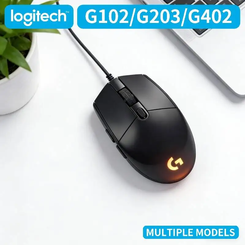 G102 G203 G402 Wired Gaming Mouse Logitech Custom RGB Backlight High DPI Mode Perfect Gift for Gaming Enthusiasts
G102 G203 G402 Wired Gaming Mouse Logitech Custom RGB Backlight High DPI Mode Perfect Gift for Gaming Enthusiasts
