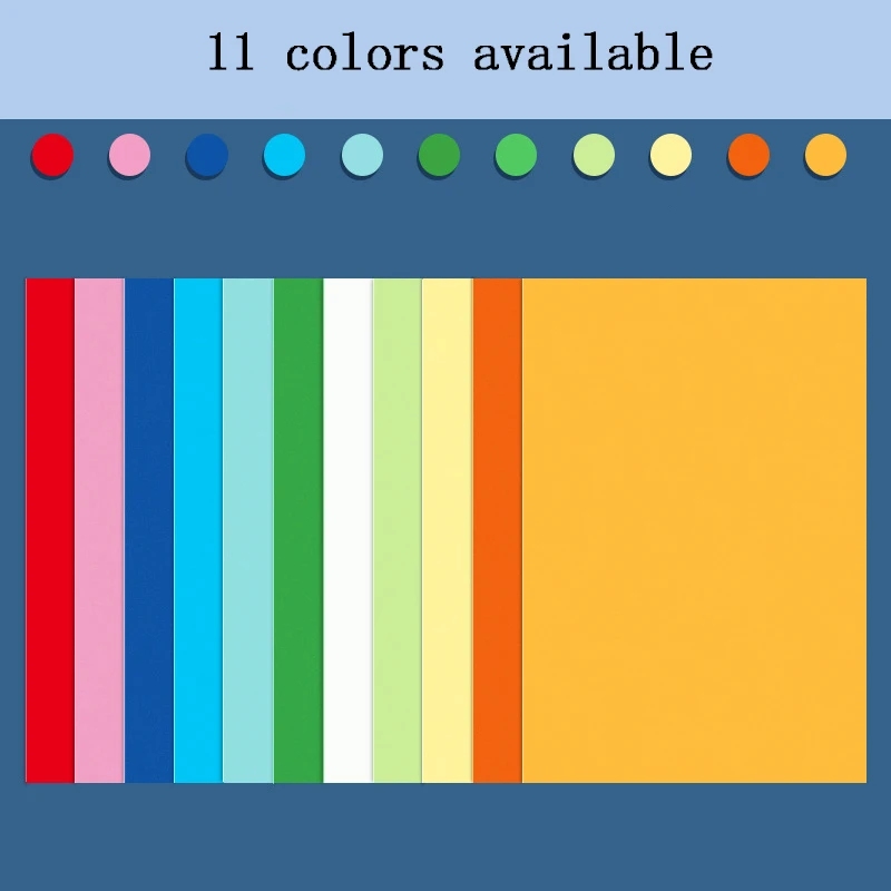 100Sheets/Pack Matte Adhesive Paper A4 Corlored Printing Paper for Laser Inkjet Printer School Supplies Writable Paper Sticker
100Sheets/Pack Matte Adhesive Paper A4 Corlored Printing Paper for Laser Inkjet Printer School Supplies Writable Paper Sticker