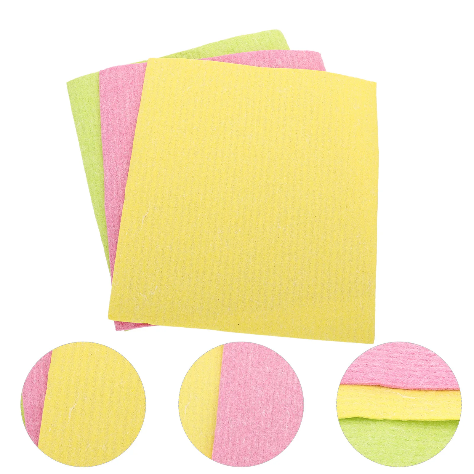 3Pcs Kitchen Dishcloths Wood Pulp Cotton Material No Residue Strong Decontamination Cleaning Cloths for Home Use Dish Washing
3Pcs Kitchen Dishcloths Wood Pulp Cotton Material No Residue Strong Decontamination Cleaning Cloths for Home Use Dish Washing