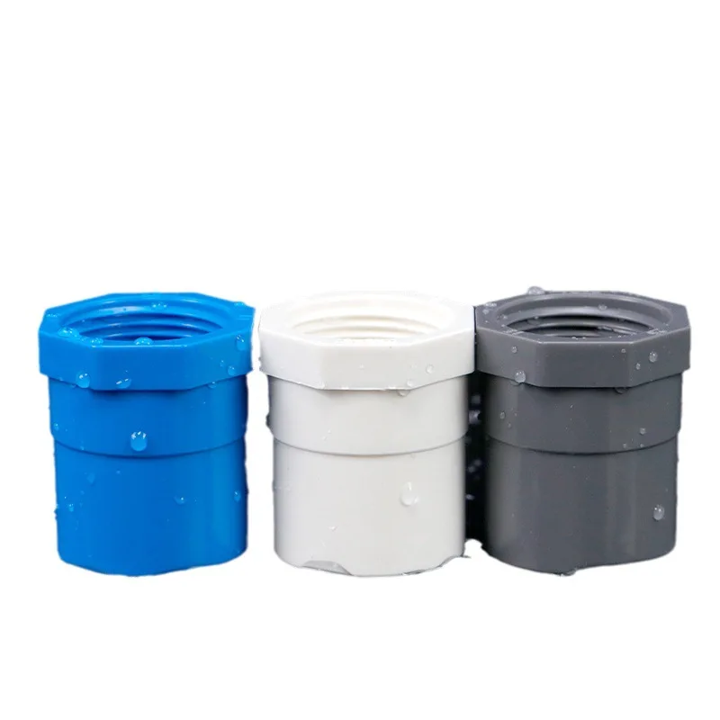 2 шт., белый прямой соединитель из ПВХ, садовое соединение для водоснабжения, соединение трубы 1/2 " ~ 1,5" с наружной/внутренней резьбой до 20/25/32/40/50 мм 
2 шт., белый прямой соединитель из ПВХ, садовое соединение для водоснабжения, соединение трубы 1/2 " ~ 1,5" с наружной/внутренней резьбой до 20/25/32/40/50 мм