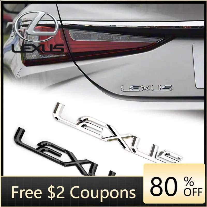 Emblems ABS Car Rear Trunk Emblem Badge Sticker For Lexus Logo ES300 IS300 IS350 ES250 ES350 IS250 CT200H GS350 NX200 Accessorie
Emblems ABS Car Rear Trunk Emblem Badge Sticker For Lexus Logo ES300 IS300 IS350 ES250 ES350 IS250 CT200H GS350 NX200 Accessorie