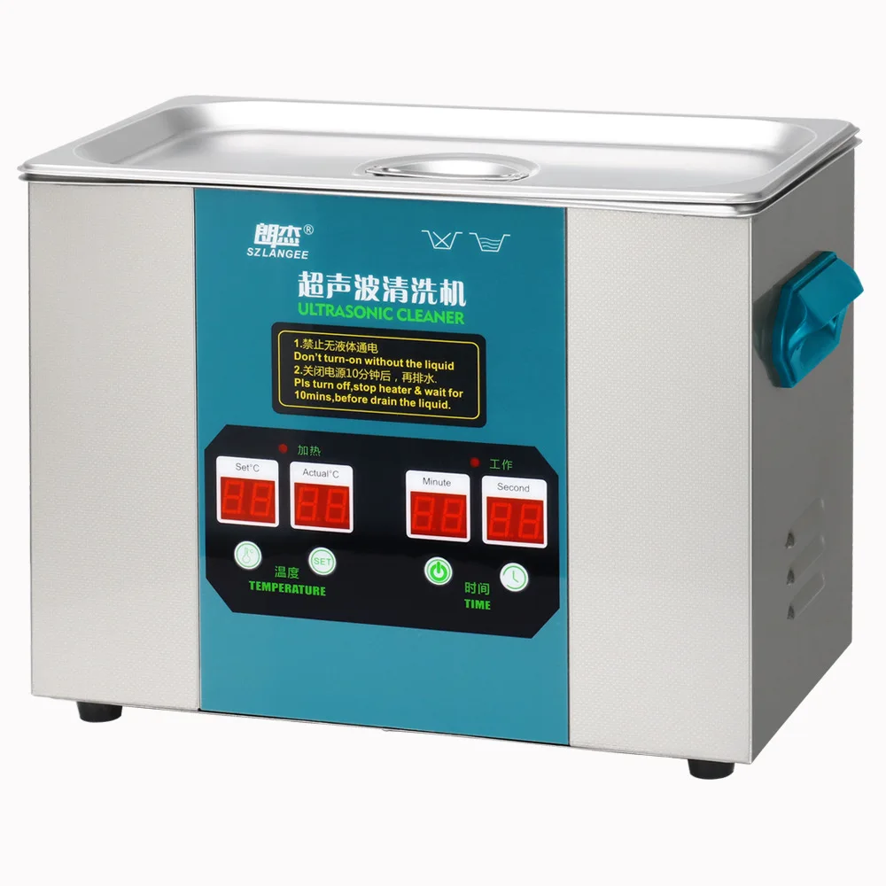 Ultrasonic Cleaner Jewellery Frequency Ultrasonic Bath Laboratory Cleaning Ultrasonic Cleaner for Dental Instruments
Ultrasonic Cleaner Jewellery Frequency Ultrasonic Bath Laboratory Cleaning Ultrasonic Cleaner for Dental Instruments