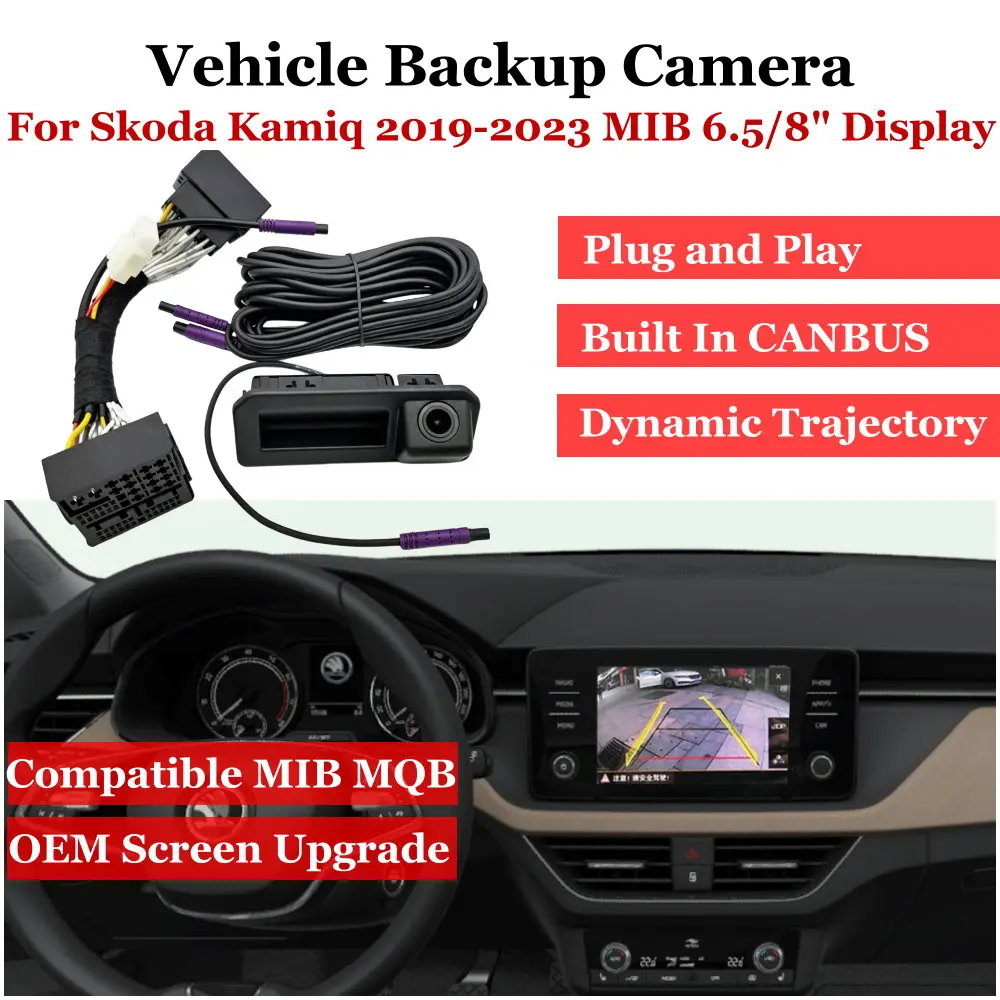 Plug & Play Vehicle Backup Camera For Skoda Kamiq NW4 2019-2023 MQB MIB 6.5"/8" Display Car Rear View Image Upgrade Accessories
Plug & Play Vehicle Backup Camera For Skoda Kamiq NW4 2019-2023 MQB MIB 6.5"/8" Display Car Rear View Image Upgrade Accessories