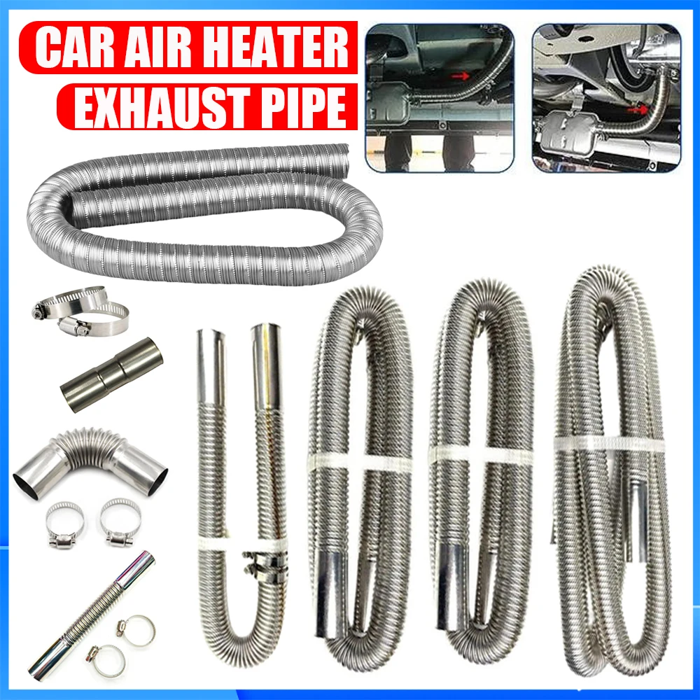 Stainless Steel Exhaust Pipe Tube for Air Diesel Parking Heater Gas Vent Hose 60cm-300cm Various Sizes for Car Truck VAN
Stainless Steel Exhaust Pipe Tube for Air Diesel Parking Heater Gas Vent Hose 60cm-300cm Various Sizes for Car Truck VAN