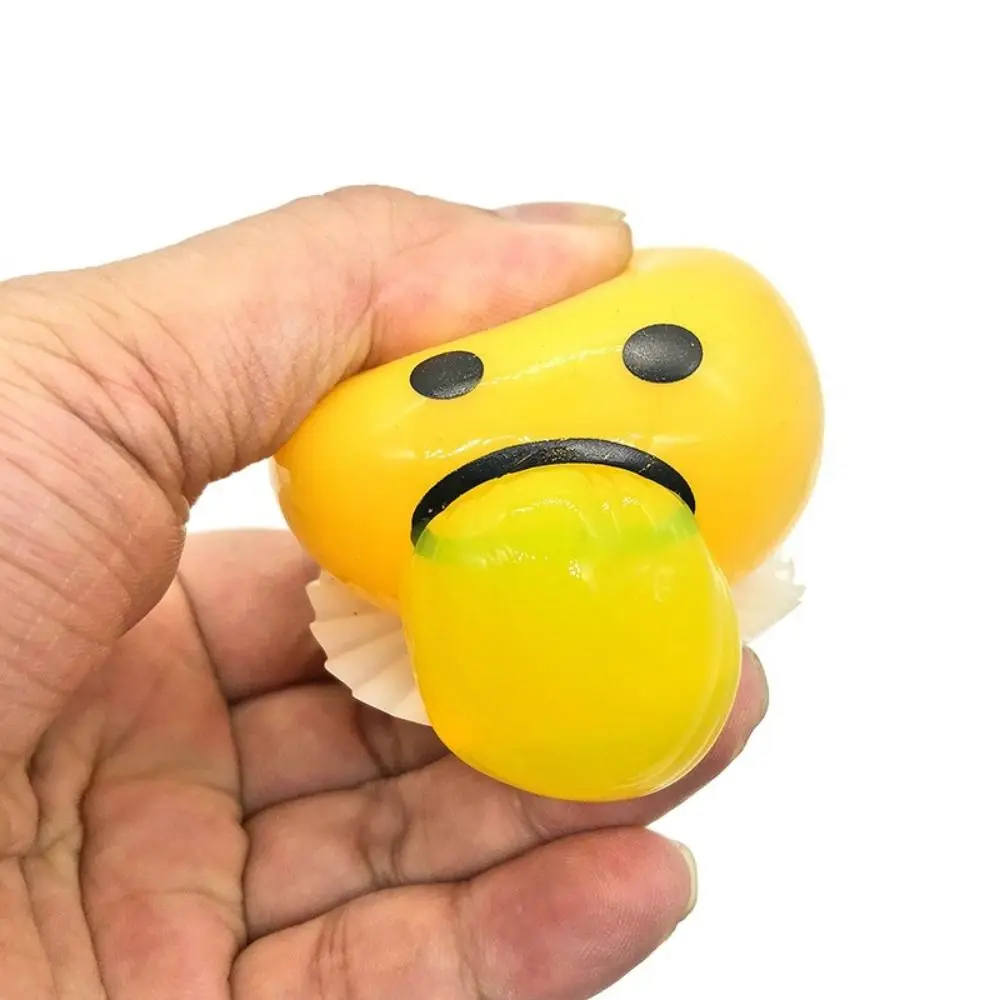 Fluid Vomiting Egg Yolk Pinch Toys Tricky Puking Vomiting Egg Yolk Squeezing Toy Super Soft Non Stick
Fluid Vomiting Egg Yolk Pinch Toys Tricky Puking Vomiting Egg Yolk Squeezing Toy Super Soft Non Stick