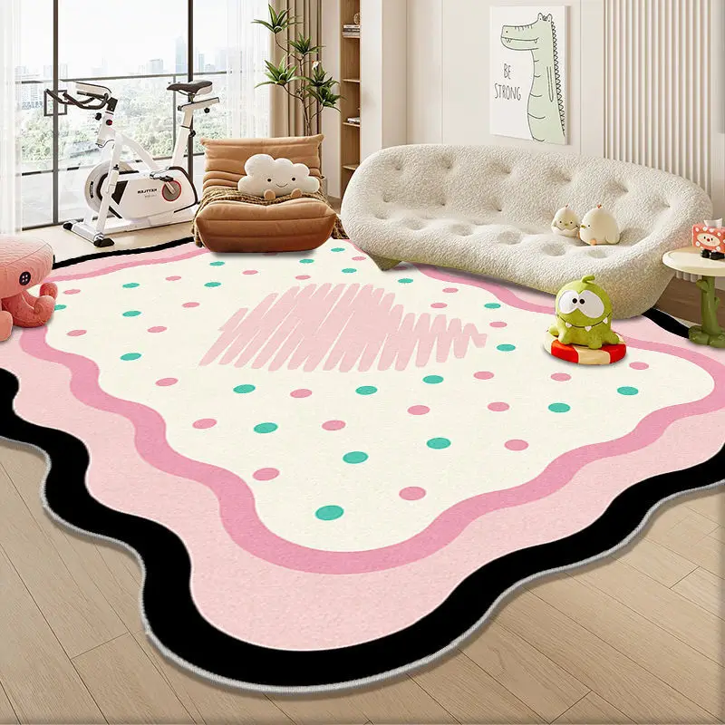 Living Room S Style Dopamine Large-area Irregular Crystal Velvet Carpet, Home Full Sofa, Coffee Table Carpet
Living Room S Style Dopamine Large-area Irregular Crystal Velvet Carpet, Home Full Sofa, Coffee Table Carpet