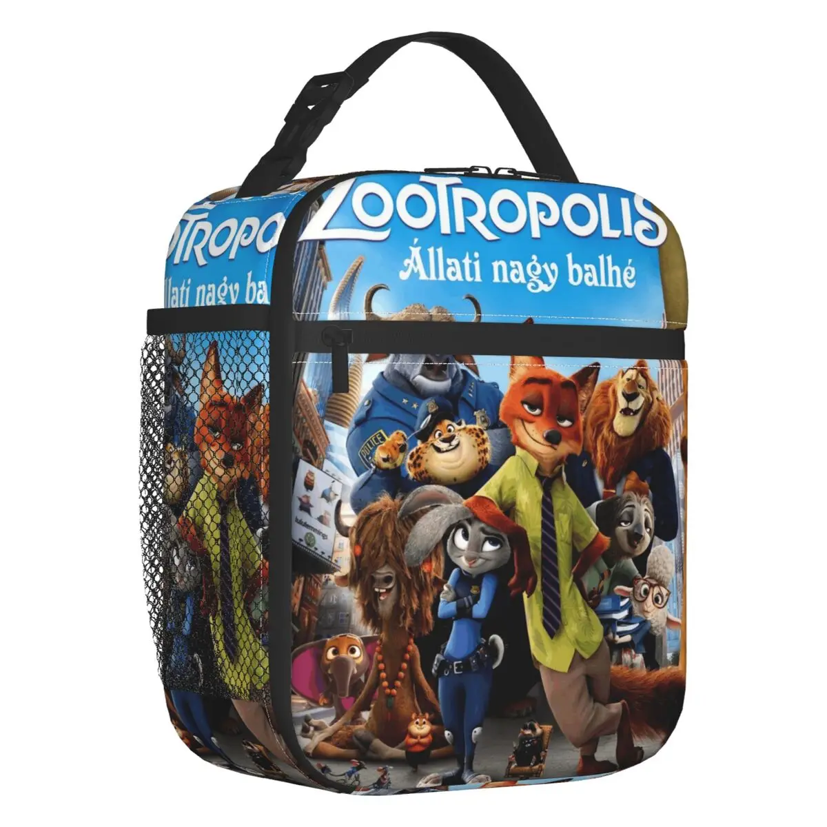 Пользовательские изолированные сумки для обеда из пленки Zootopia для женщин, портативный термохолодильник для американской анимации, ланч-бокс для еды, работа, школа, путешествия
Пользовательские изолированные сумки для обеда из пленки Zootopia для женщин, портативный термохолодильник для американской анимации, ланч-бокс для еды, работа, школа, путешествия