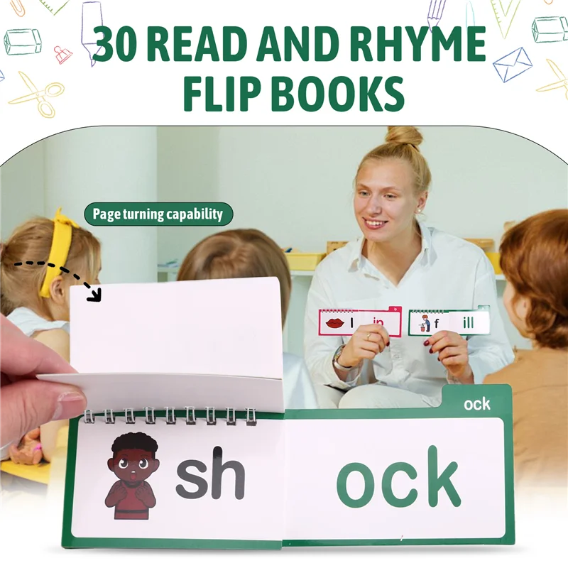 【DIY DECOR】Word Family Flip Books Word Families Sight Word Flash Cards, Phonics Reading Tool
【DIY DECOR】Word Family Flip Books Word Families Sight Word Flash Cards, Phonics Reading Tool
