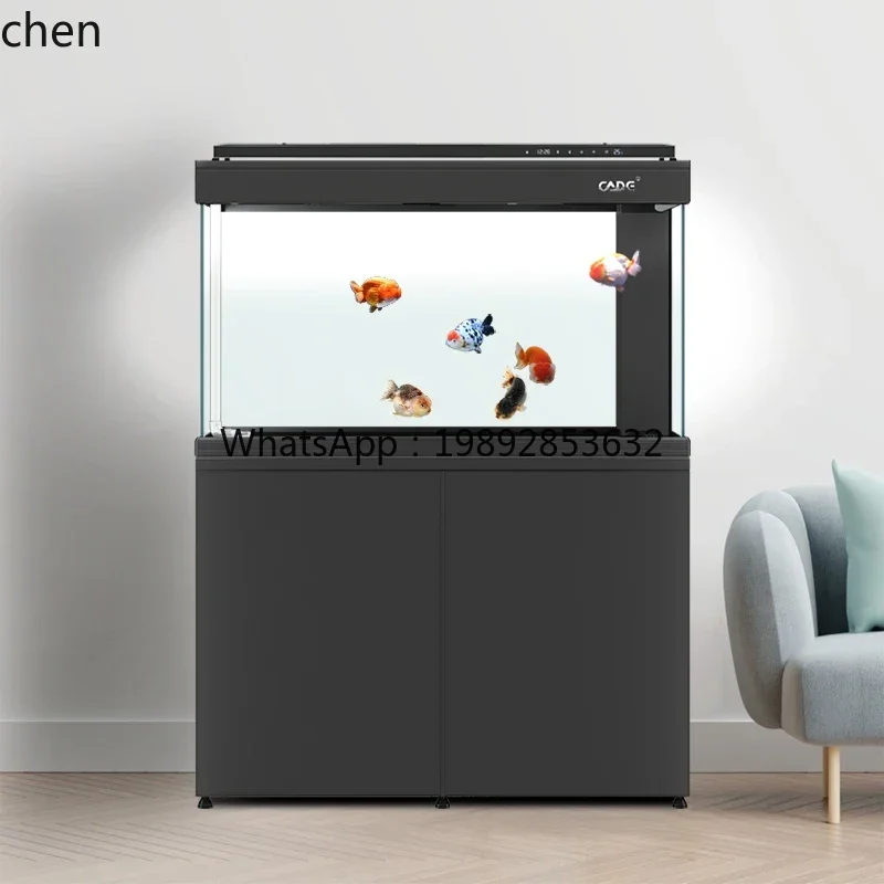 YG10ultra-white glass MPG-D aquarium arowana tank aquatic plant living room bottom filter ecological goldfish tank
YG10ultra-white glass MPG-D aquarium arowana tank aquatic plant living room bottom filter ecological goldfish tank
