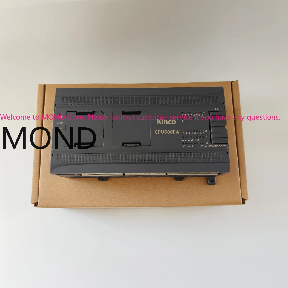 K606-24AR K606-24AT K606-24DR K606-24DT K606EA-30AT K606EA-30DT K608-40DR K608-40DT Kinco K6 Series PLC Programming Controller
K606-24AR K606-24AT K606-24DR K606-24DT K606EA-30AT K606EA-30DT K608-40DR K608-40DT Kinco K6 Series PLC Programming Controller