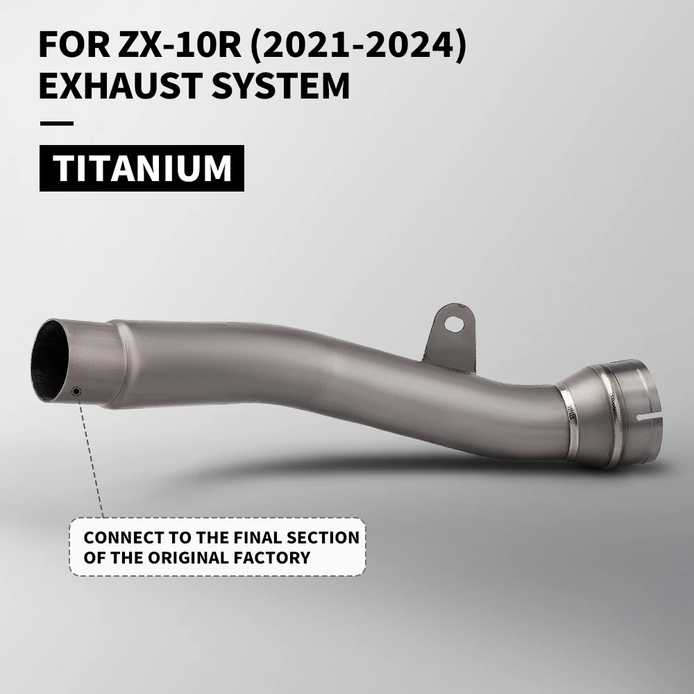 Ninja ZX10RR ZX-10R соединение из титанового сплава, оригинальная установка без потерь задней секции 2021-2024 
Ninja ZX10RR ZX-10R соединение из титанового сплава, оригинальная установка без потерь задней секции 2021-2024