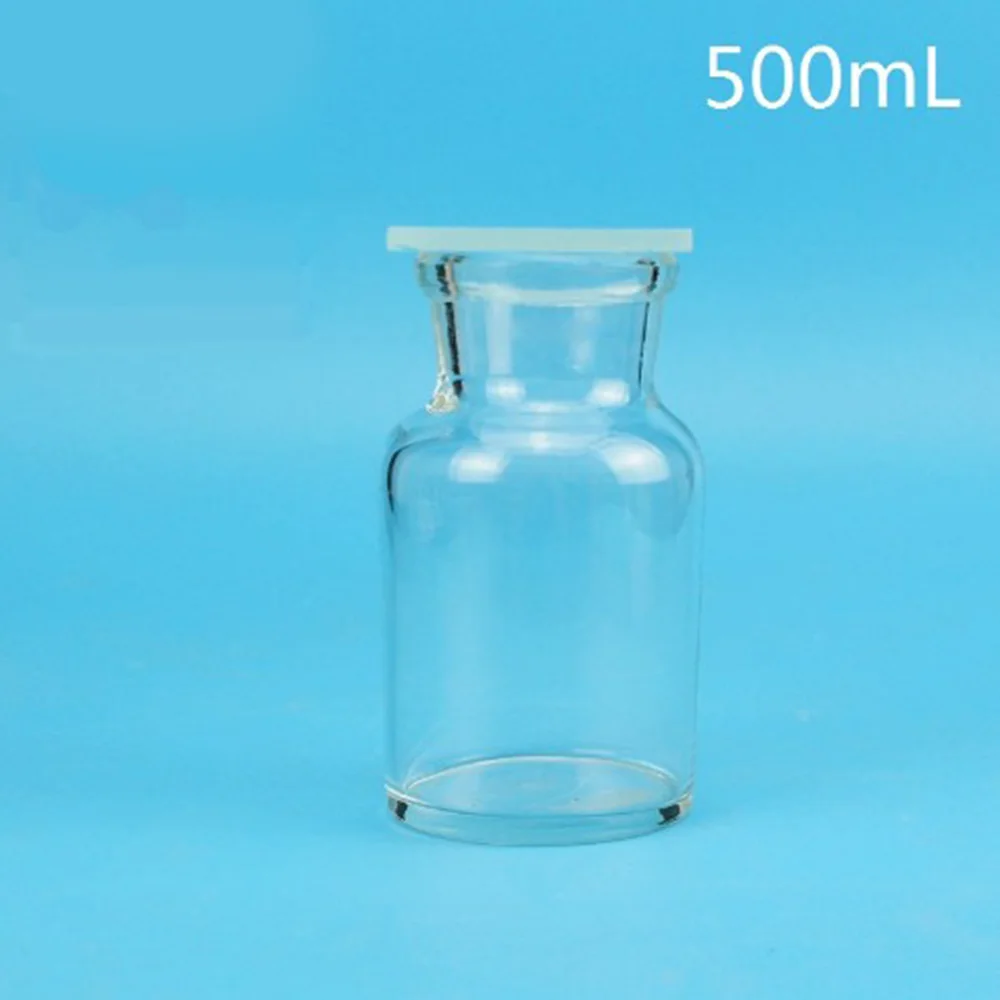 500mL Gas Collecting Bottle Transparent Clear Glass with Ground - In Glass Sheet Collector Laboratory Chemistry Equipment
500mL Gas Collecting Bottle Transparent Clear Glass with Ground - In Glass Sheet Collector Laboratory Chemistry Equipment
