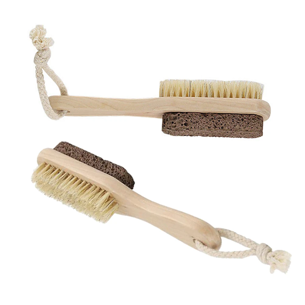 2 Pcs Foot Callus Bristle Brush Dead Skin Remover Double Side File Wooden Scraping Plate Bamboo Pedicure Tool Pumice Stone Nail
2 Pcs Foot Callus Bristle Brush Dead Skin Remover Double Side File Wooden Scraping Plate Bamboo Pedicure Tool Pumice Stone Nail