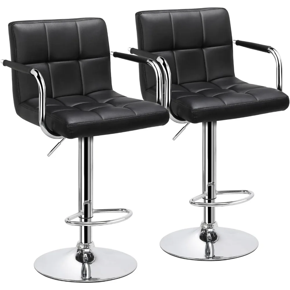 Bar stool 2-piece set, PU leather adjustable rotating bar stool suitable for bars, kitchens, restaurants
Bar stool 2-piece set, PU leather adjustable rotating bar stool suitable for bars, kitchens, restaurants