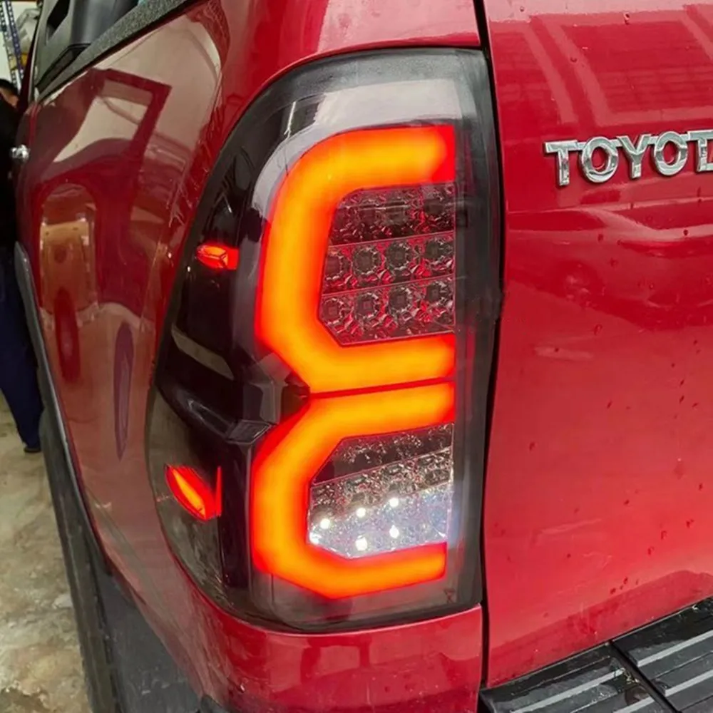 Задний светодиодный фонарь, задний стоп-сигнал для Hilux Revo SR5 M70 2015-Up, автомобильные аксессуары
Задний светодиодный фонарь, задний стоп-сигнал для Hilux Revo SR5 M70 2015-Up, автомобильные аксессуары