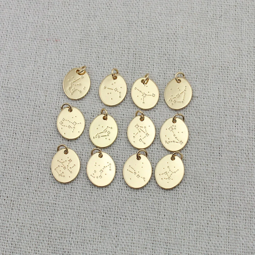 Birthday Jewelry Oval DIY Pendant Charms 12 Zodiac Sign Horoscope Astrology Pendent Accept Custom Design
Birthday Jewelry Oval DIY Pendant Charms 12 Zodiac Sign Horoscope Astrology Pendent Accept Custom Design