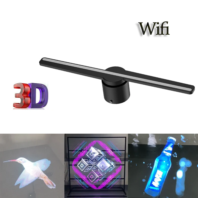 Wifi 3d holographic projector advertising display led fan Hologram Display Fan
Wifi 3d holographic projector advertising display led fan Hologram Display Fan
