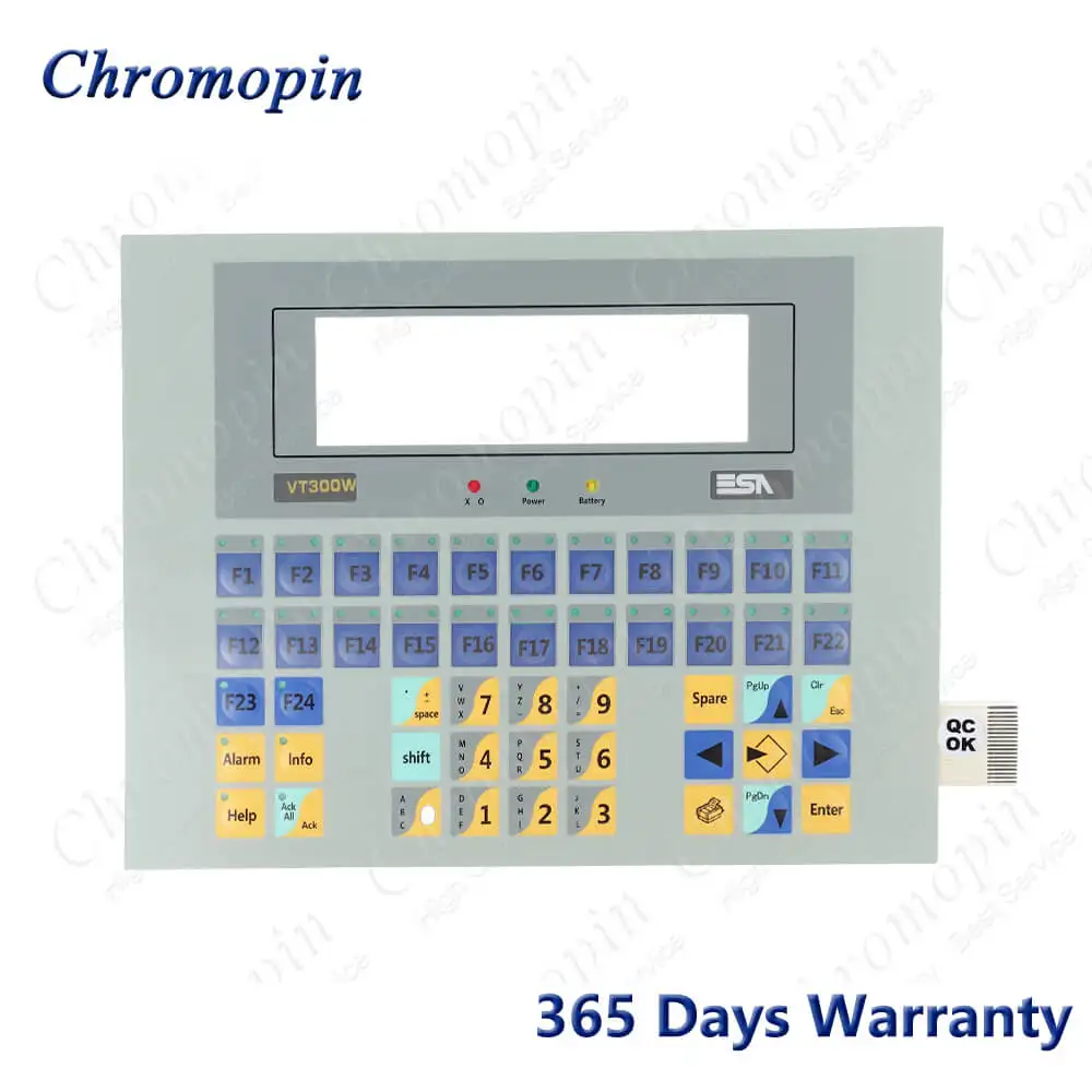 VT300WA0000 Membrane Keypad Switch for ESA VT300W000CN VT300WAP000 ESA VT300W Membrane Keyboard
VT300WA0000 Membrane Keypad Switch for ESA VT300W000CN VT300WAP000 ESA VT300W Membrane Keyboard