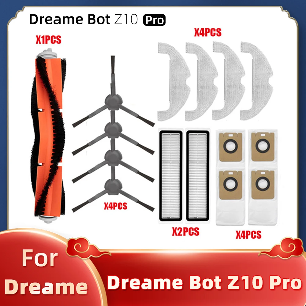 Compatible For Xiaomi Dreame Bot Z10 Pro L10 Plus Robot Vacuum RLS5D Spare Parts Main Side Brush Hepa Filter Mop Dust Bag Xiomi
Compatible For Xiaomi Dreame Bot Z10 Pro L10 Plus Robot Vacuum RLS5D Spare Parts Main Side Brush Hepa Filter Mop Dust Bag Xiomi
